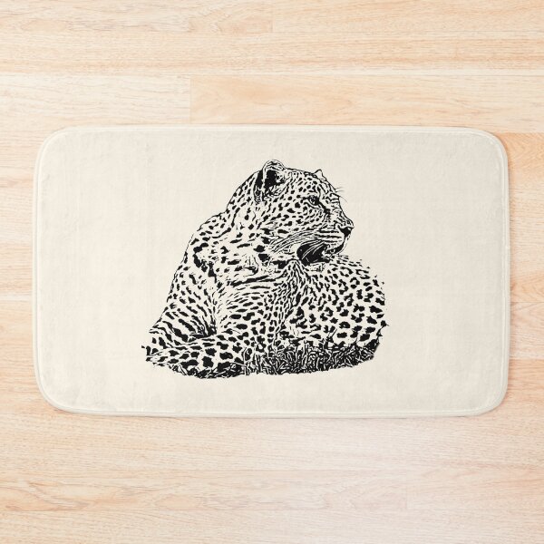Item preview, Leopard portrait 4 designed and sold by Guardi71.