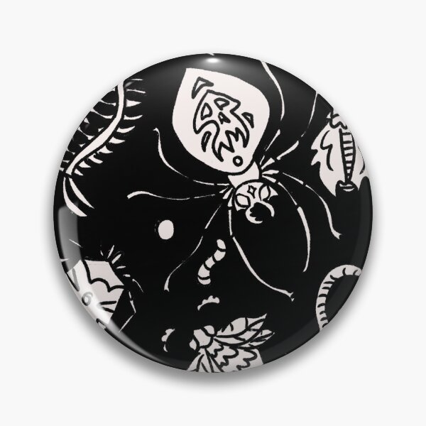 Item preview, Bug party (black and white) designed and sold by TheDoodlemancer.