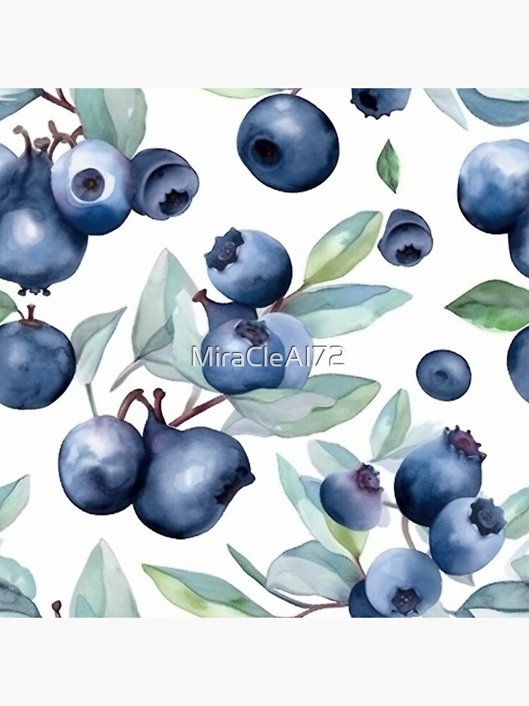 Teal and Berry Watercolor Vinyl
