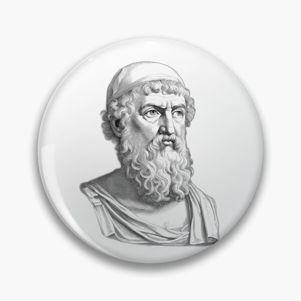 Item preview, Greek Philosopher Thales of Miletus  designed and sold by NTGUILTY.