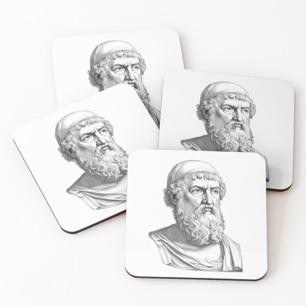 Item preview, Greek Philosopher Thales of Miletus  designed and sold by NTGUILTY.