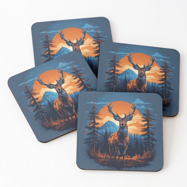 Item preview, Deer in the forest designed and sold by Mysooni.