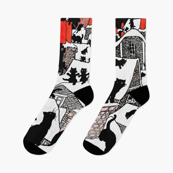 Item preview, A black cat holiday designed and sold by funnypixels.