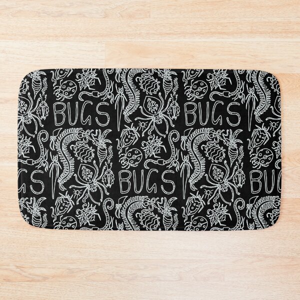 Item preview, Bug party (white line) designed and sold by TheDoodlemancer.
