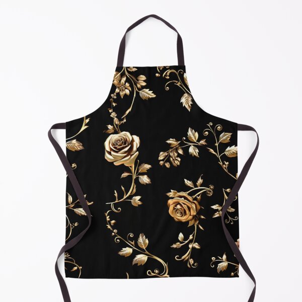Item preview, Golden flowers abstract designed and sold by LazyLifestyle.
