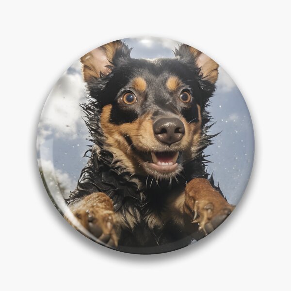 Item preview, Lancashire Heeler Jumping over Water designed and sold by dcrc.
