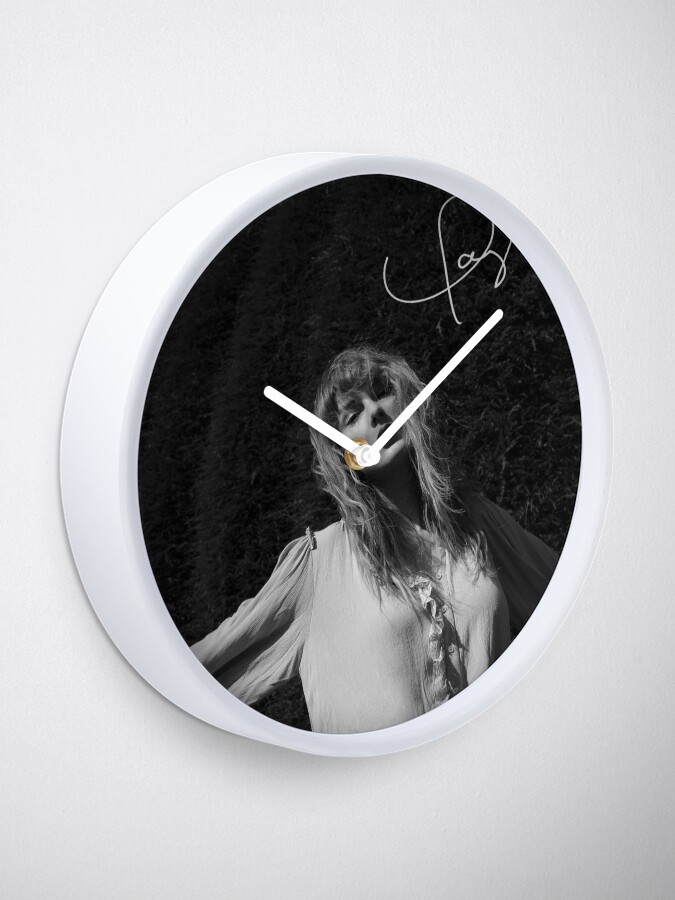 The Eras Tour Taylor Clock, Taylor Fan Decor sold by Sleeping Edgy ...