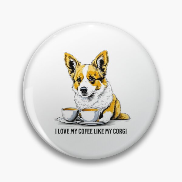 Item preview, Corgi and Coffee designed and sold by Byreign.