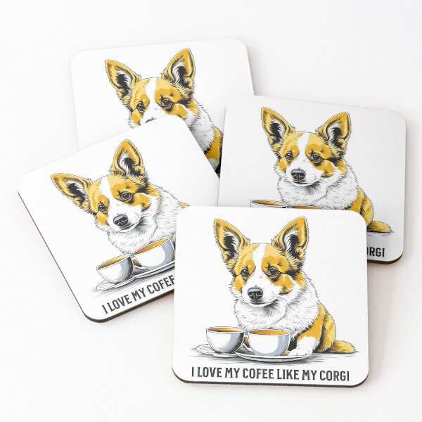 Item preview, Corgi and Coffee designed and sold by Byreign.