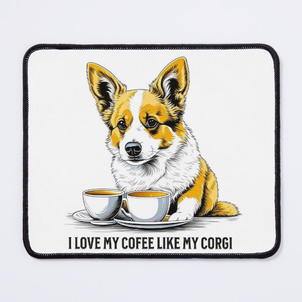 Item preview, Corgi and Coffee designed and sold by Byreign.
