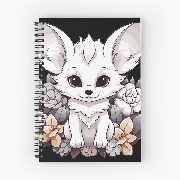 Item preview, Kawaii Desert Fennec Fox with Succulents designed and sold by LOT7Clothing.