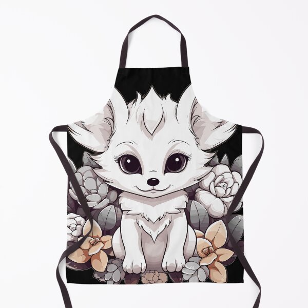 Item preview, Kawaii Desert Fennec Fox with Succulents designed and sold by LOT7Clothing.