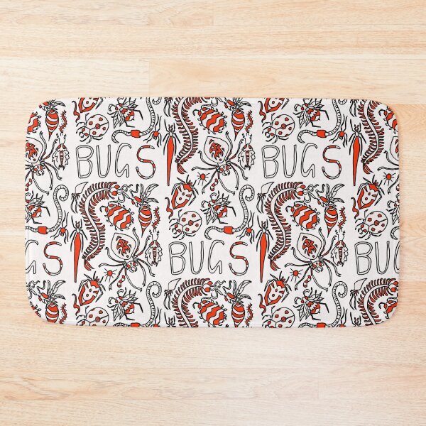 Item preview, Bug party (red accents) designed and sold by TheDoodlemancer.