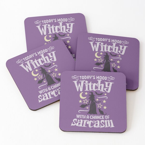 Item preview, Today’s Mood Witchy with a chance of Sarcasm - Halloween forecast gift designed and sold by Zandalus.