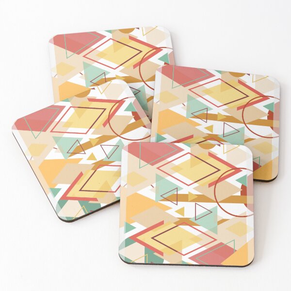 Item preview, Geometric Abstract, Circles, Triangles & Lines With Southwest Color Tones Theme designed and sold by FCS Specialties LLC.