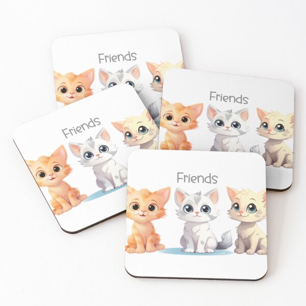 Item preview, cat and friends designed and sold by inaraya22.