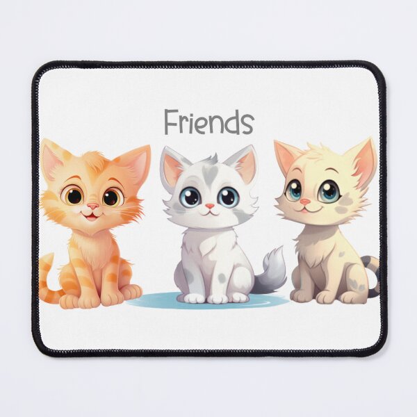 Item preview, cat and friends designed and sold by inaraya22.