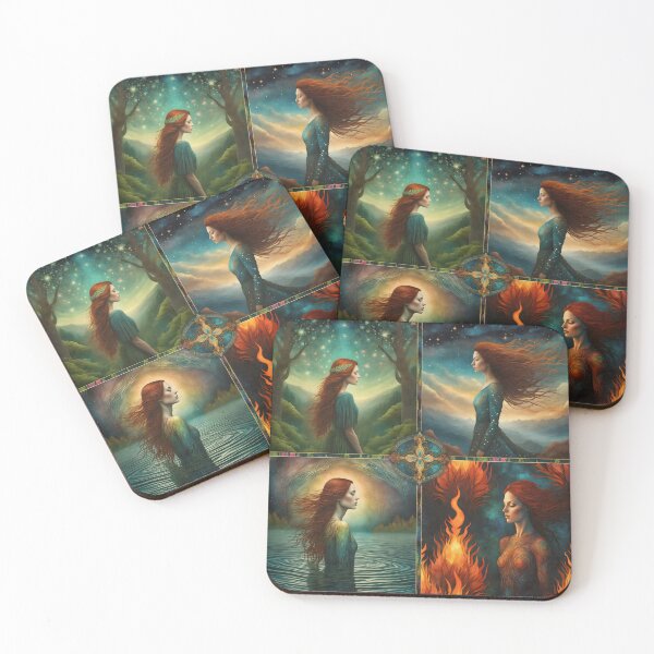 Item preview, The Elements - Earth, Air, Water, Fire. designed and sold by Tau Tia L Douglass.