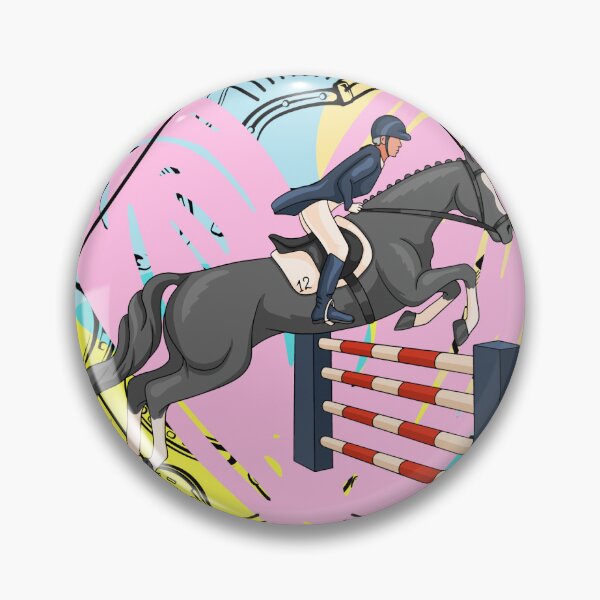 Item preview, Such a funky horse and rider designed and sold by Caitlin York.