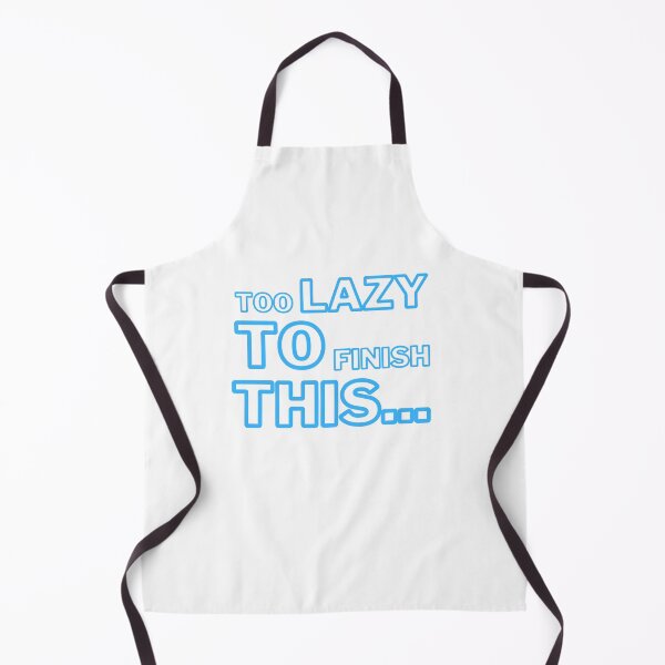 Item preview, Lazy people slogan without end designed and sold by CleanDecor.