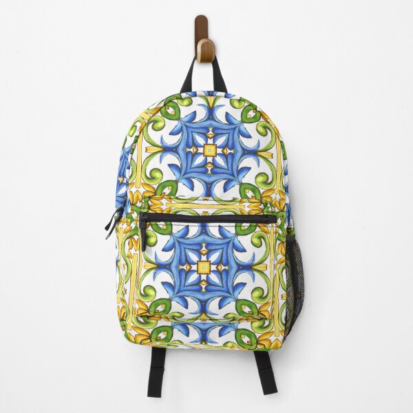 Item preview, Summer,blue tiles,mosaic,Sicilian style, pattern designed and sold by MariaMarinova.