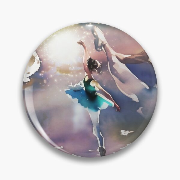Artikelvorschau, Ballerina-Mixed-Media-Design entworfen und verkauft von Caitlin York.