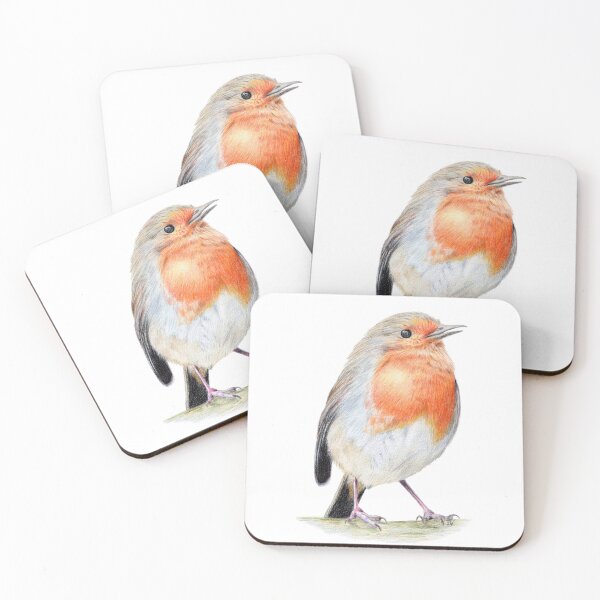 Item preview, Red Robin Pencil Drawing designed and sold by SandraWarmerdam.