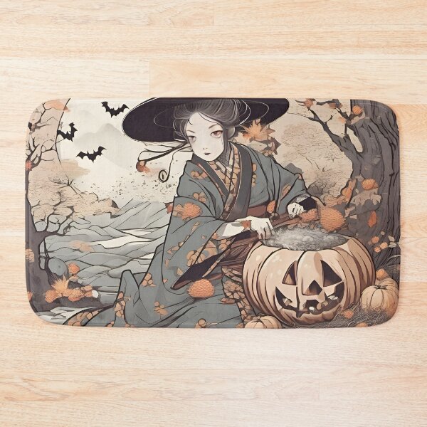 Item preview,  japan witches on halloween designed and sold by DRAGONFIASCO.