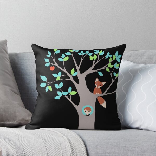Item preview, The story tree- on black designed and sold by OlgaMundi.