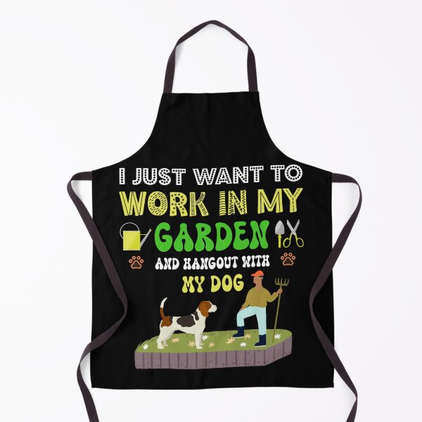 Item preview, I just want to work on my garden and Hangout with my dog designed and sold by Allomensiaa.