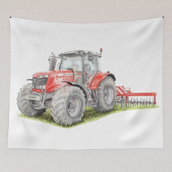 Item preview, Red Tractor designed and sold by SandraWarmerdam.