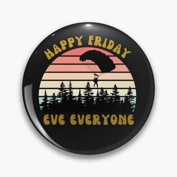 Item preview, happy friday eve funny meme design novelty classic T-Shirt designed and sold by padeddesignart.