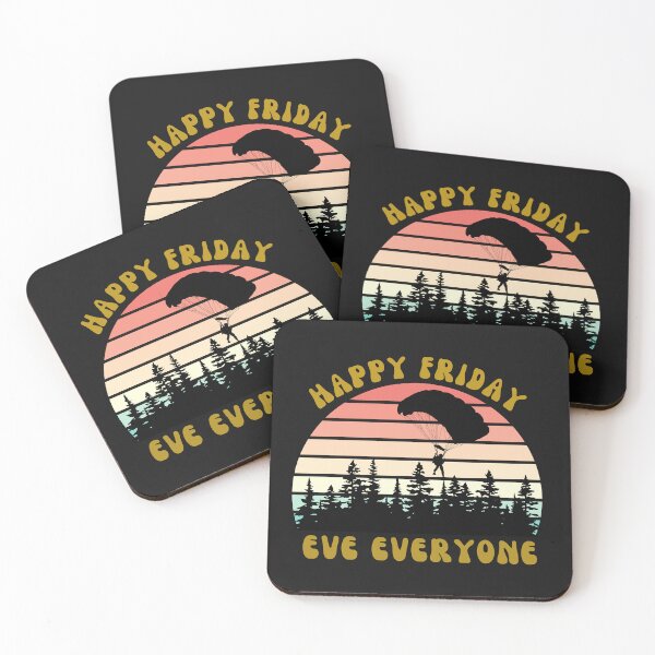 Item preview, happy friday eve funny meme design novelty classic T-Shirt designed and sold by padeddesignart.