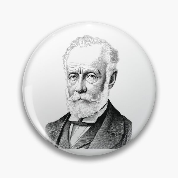 Item preview, Portrait of Jules Gabriel Verne  designed and sold by NTGUILTY.