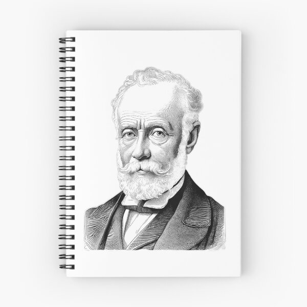 Artikelvorschau, Porträt von Jules Gabriel Verne entworfen und verkauft von NTGUILTY.