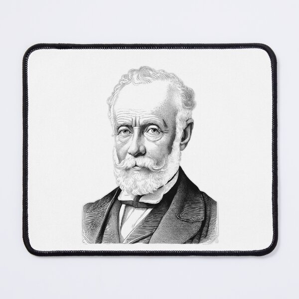 Item preview, Portrait of Jules Gabriel Verne  designed and sold by NTGUILTY.