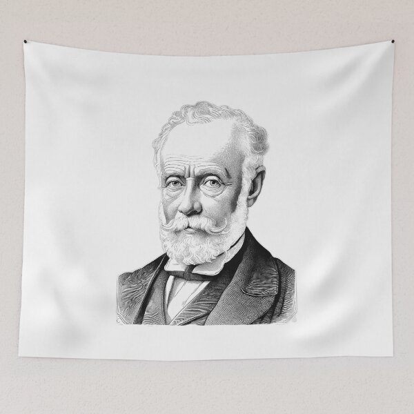 Item preview, Portrait of Jules Gabriel Verne  designed and sold by NTGUILTY.