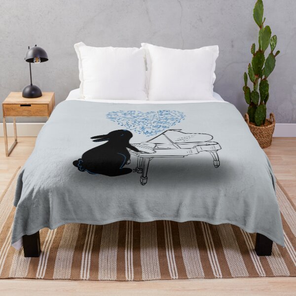 Item preview, Piano Serenade: Rabbit's Melodic Heartbeat designed and sold by Staibshine.