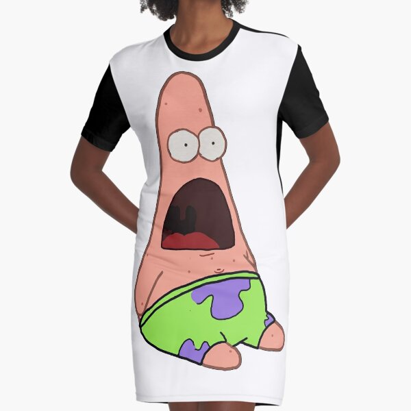  SpongeBob SquarePants Ladies Baseball Jersey - Spongebob, Mr  Krabs, Squidward, Patrick Star - Button Down Baseball Jersey : Sports 