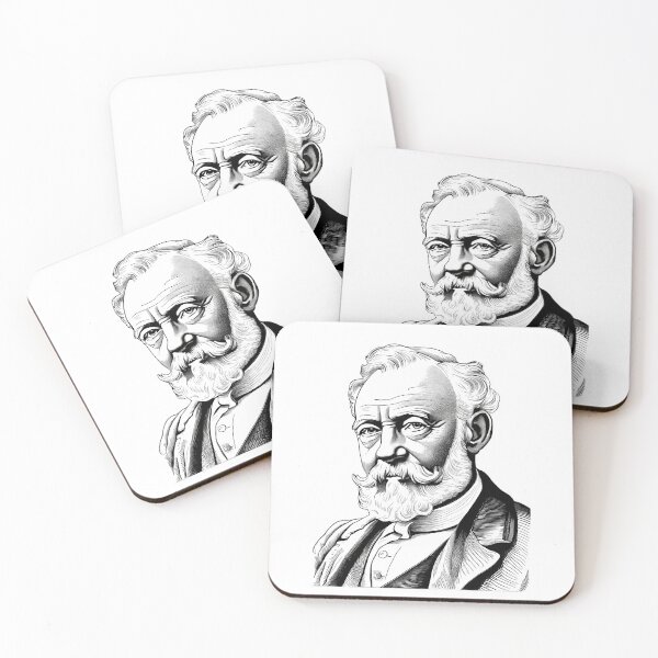 Item preview, Portrait of Jules Verne  designed and sold by NTGUILTY.
