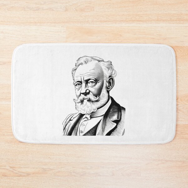 Item preview, Portrait of Jules Verne  designed and sold by NTGUILTY.