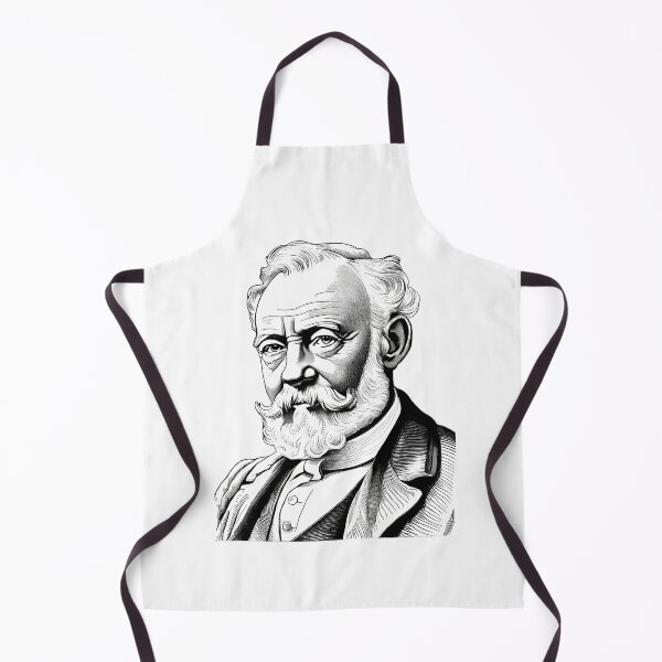 Item preview, Portrait of Jules Verne  designed and sold by NTGUILTY.
