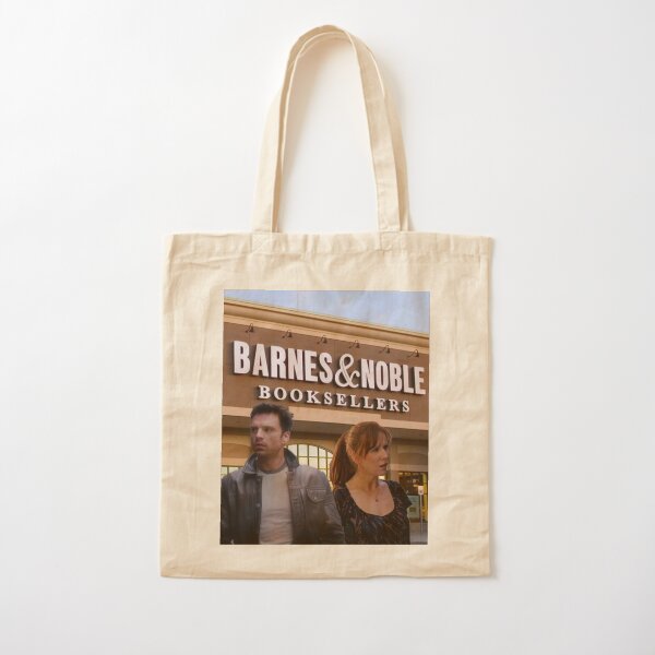 Barnes and noble on sale canvas book bag