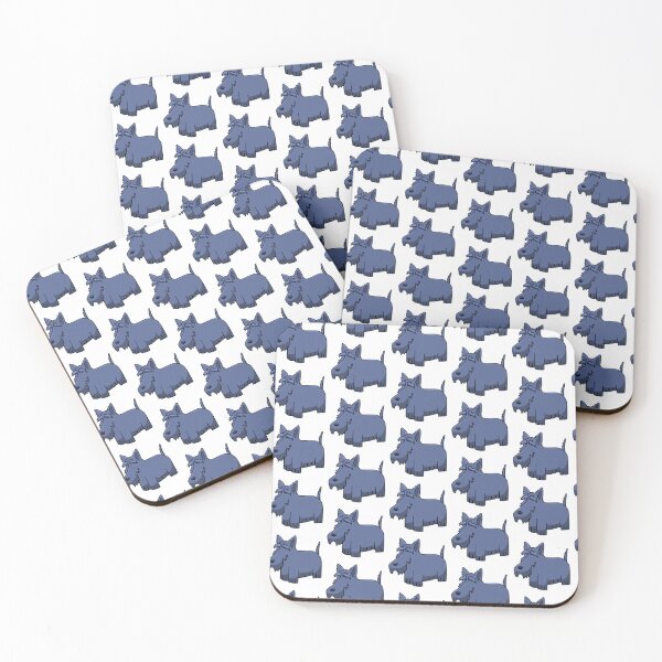 Item preview, Scottie dog cute cartoon pattern  designed and sold by MeganOliviaart.