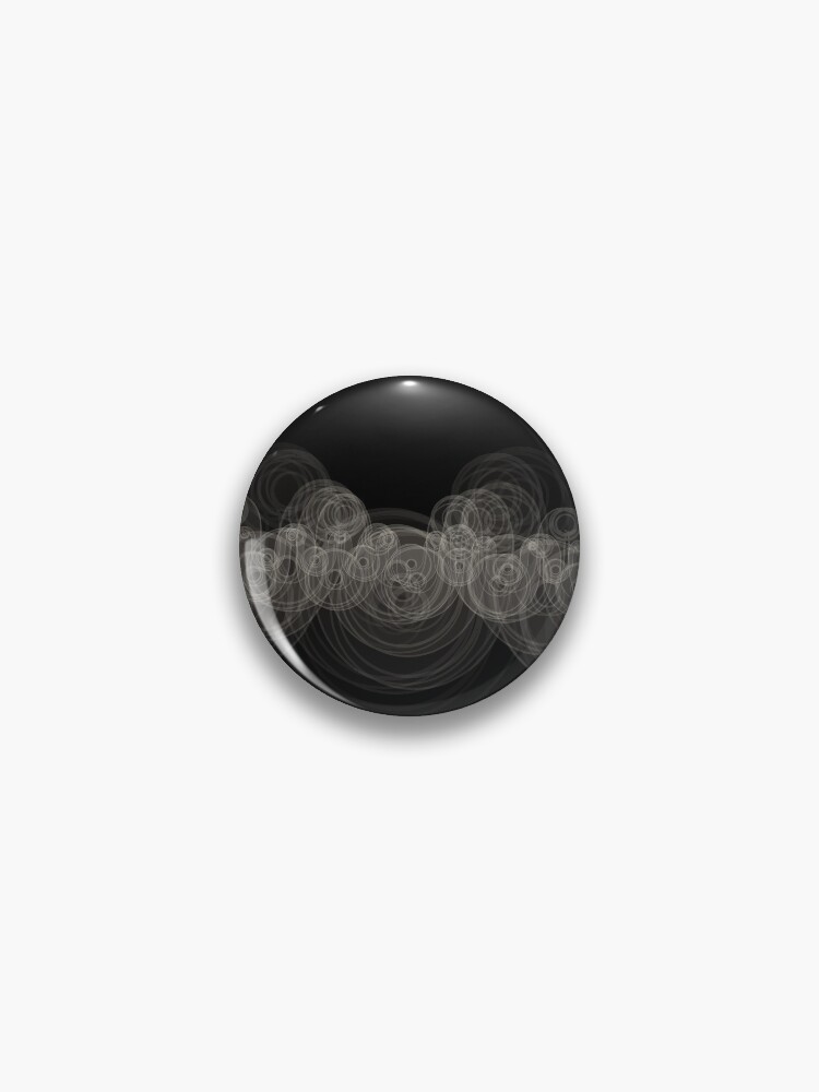 Thumbnail 1 of 3, Pin, Looping Ripples designed and sold by holstege.