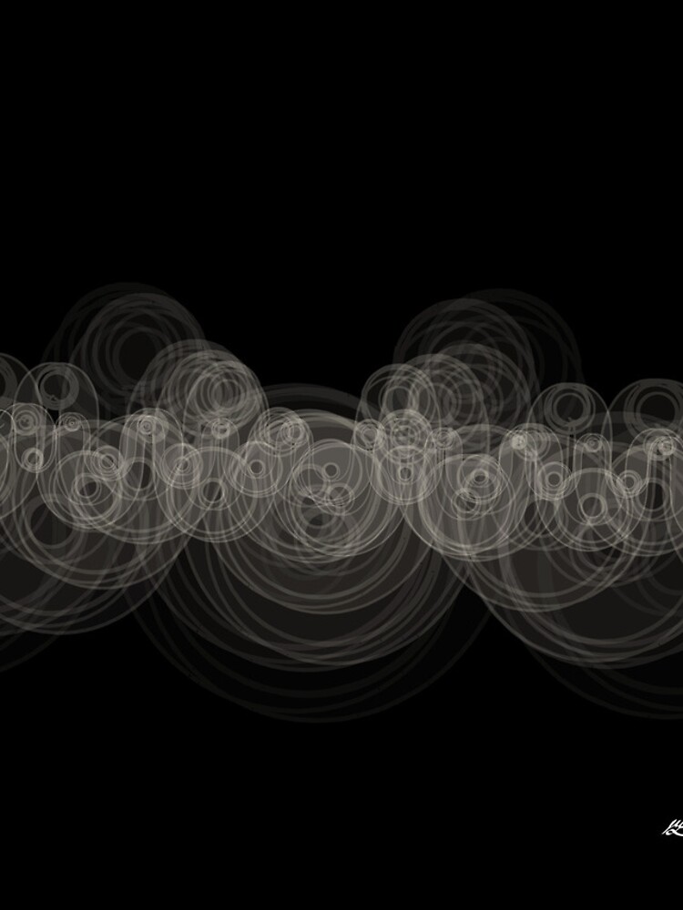 Thumbnail 4 of 4, iPhone Case, Looping Ripples designed and sold by holstege.