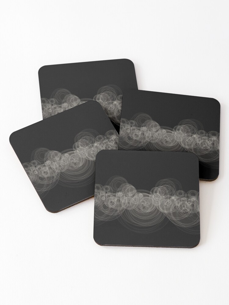 Thumbnail 1 of 5, Coasters (Set of 4), Looping Ripples designed and sold by holstege.