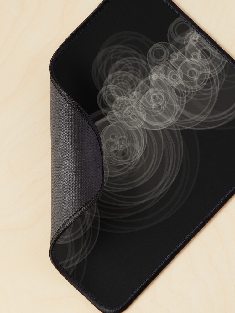 Thumbnail 2 of 5, Mouse Pad, Looping Ripples designed and sold by holstege.