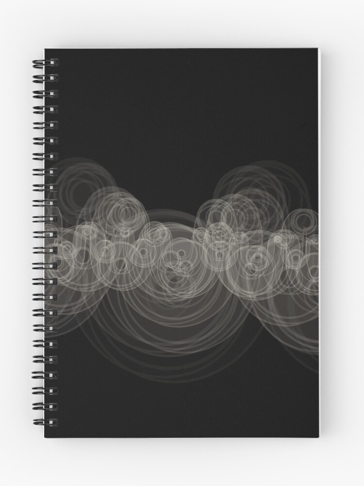 Thumbnail 1 of 3, Journal, Looping Ripples designed and sold by holstege.