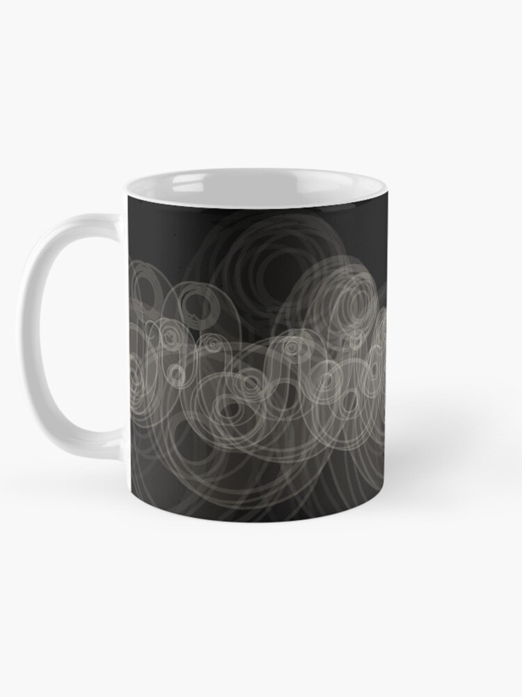 Thumbnail 5 of 6, Coffee Mug, Looping Ripples designed and sold by holstege.